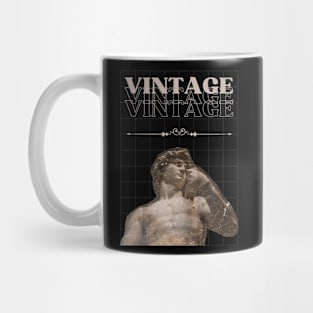 Vintage Roman Statue Mug